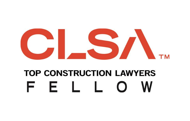 David J. Weiland Named Fellow of Construction Lawyers Society of America